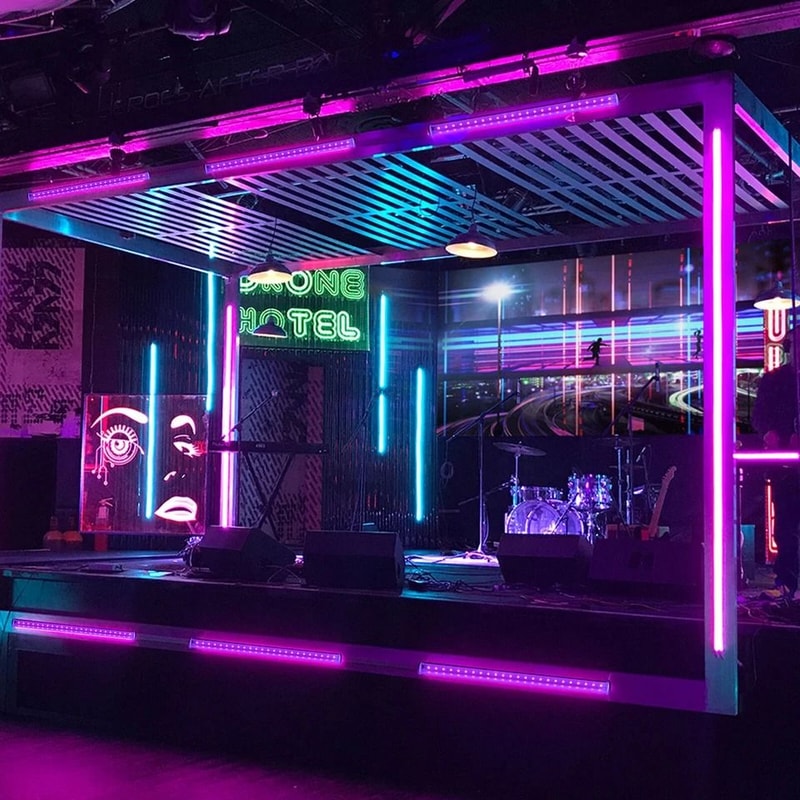 LED UV Black Light Strip For DJ Parties Clubs And Fluorescent Effects 3