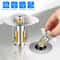 Universal PopUp Drain Stopper For Bathroom Sink AntiBlocking EasyInstall Stainless Steel 6