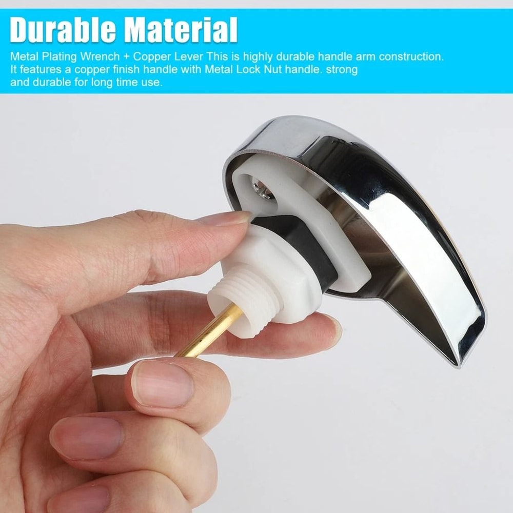 Side Mount Toilet Flush Lever Handle For TOTO Kohler Toilets Durable 2