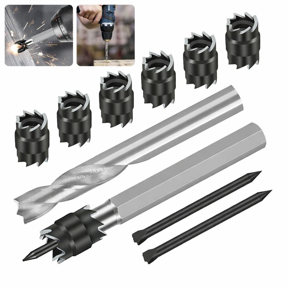Double Sided Spot Weld Cutter Drill Bit Set HighPrecision Rotary Cutter For Efficient Spot Weld Rem 0
