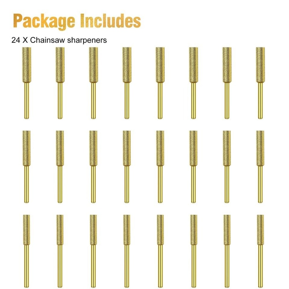 Diamond Chainsaw Sharpener Burr Grinding Stones 9