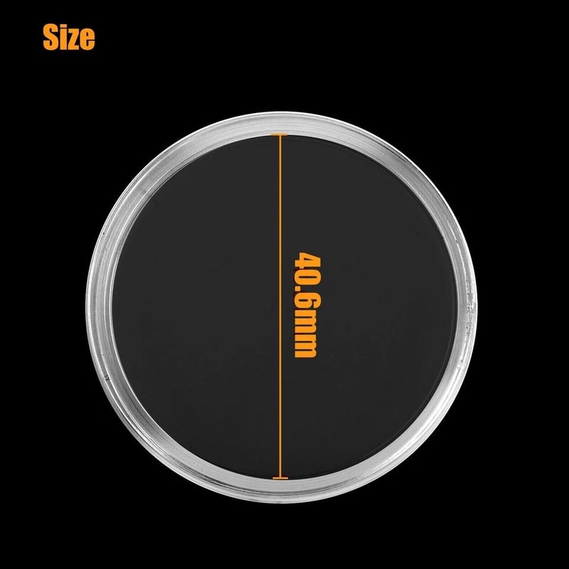 Clear Coin Capsules For Silver Eagle Storage Case 5