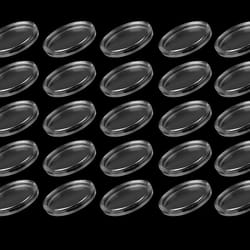 clear coin capsules for silver eagle storage case