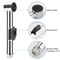 Hand Held Toilet Bidet Sprayer Bathroom Shower Head With Hose EcoFriendly And Adjustable Water Pres 4