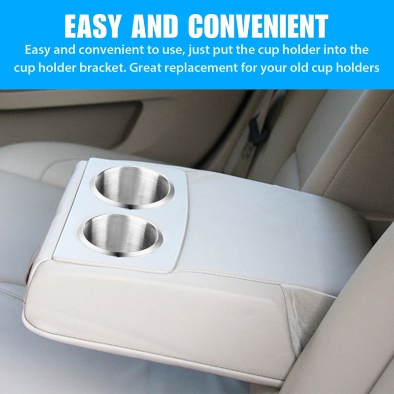 Durable Stainless Steel Cup Holders For Marine RV Boat Truck 5