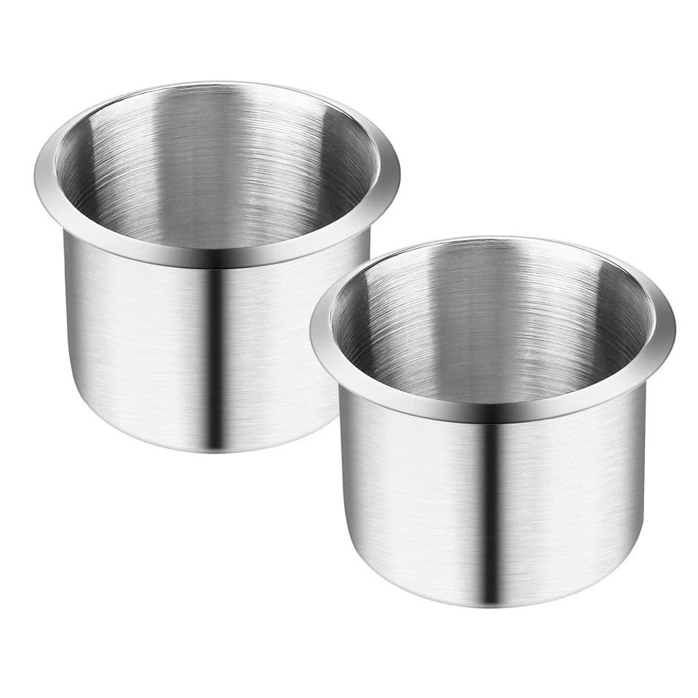 Durable Stainless Steel Cup Holders For Marine RV Boat Truck 0