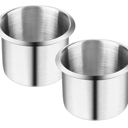 durable stainless steel cup holders for marine, rv, boat & truck