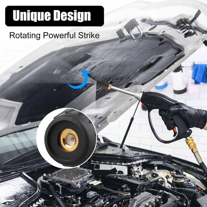 High Pressure Washer Turbo Nozzle GPM PSI Spray Tip Quick Connect 4