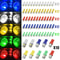 SMD LED Bulbs For Speedometer Dashboard Lights MultiColor Vehicle Lighting Upgrade 9