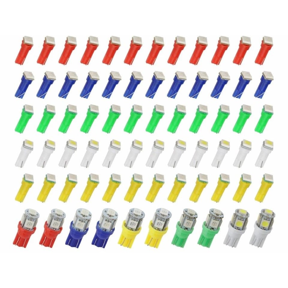 SMD LED Bulbs For Speedometer Dashboard Lights MultiColor Vehicle Lighting Upgrade 0