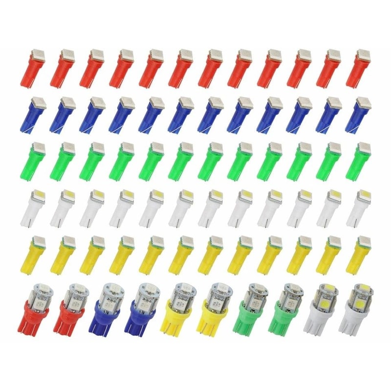 SMD LED Bulbs For Speedometer Dashboard Lights MultiColor Vehicle Lighting Upgrade 0