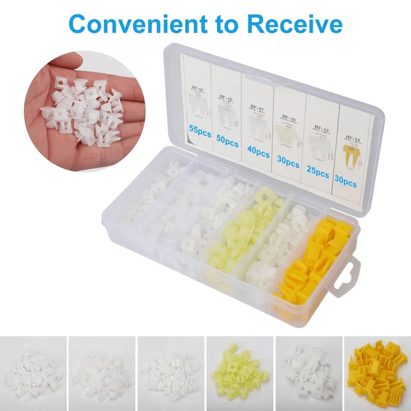 Car Push Retainer Clips Set Universal Fastener Assortment For Automotive Repair 4