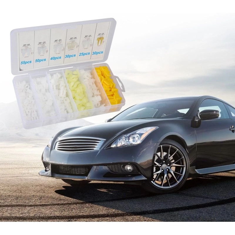 Car Push Retainer Clips Set Universal Fastener Assortment For Automotive Repair 0