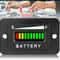 Battery Indicator Meter For Golf Cart Club Car Yamaha LED Battery Gauge 0