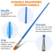 Artist Paint Brushes Set For Acrylic Oil And Watercolor Painting Flat Brushes For Crafts 3