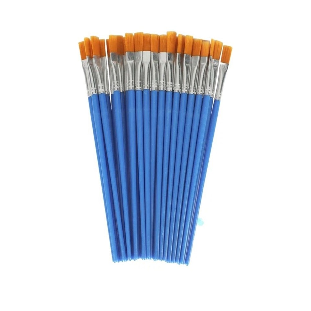 Artist Paint Brushes Set For Acrylic Oil And Watercolor Painting Flat Brushes For Crafts 0
