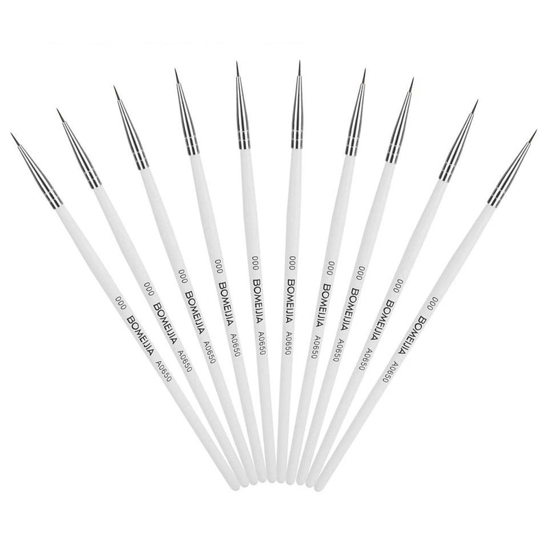 Micro Liner Artist Paint Brush Set Perfect For Acrylic Watercolor Painting 0