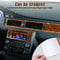 Wood Grain Vinyl Wrap Sticker Car Interior Glossy Film Decal DIY Dashboard Console Decoration 0
