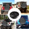 Universal DIY Spare Tire Cover Black Protector For Jeep RV And Trailer 6