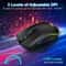 Wireless Gaming Mouse With Color LED Backlight USB Rechargeable Optical Sensor For PC 2