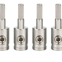 gauge to gauge amp input reducer power & ground cable adapter