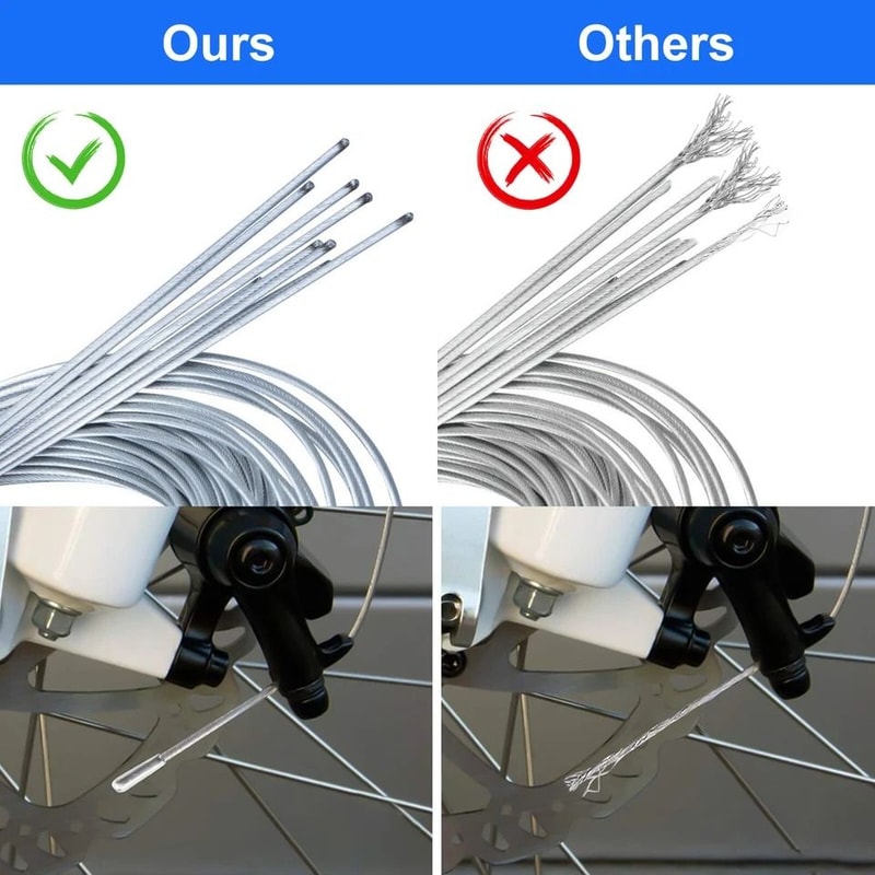 Bicycle Shift Cable Stainless Steel Inner Wire For Bikes Derailleur Cables 5
