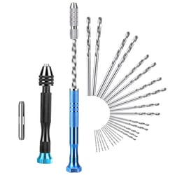 pin vise hand drills rotary tool precision micro twist drill bits