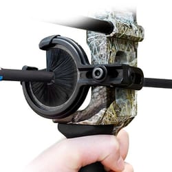 adjustable archery brush arrow rest for left & right handed compound and recurve bows durable, secure, universal fit