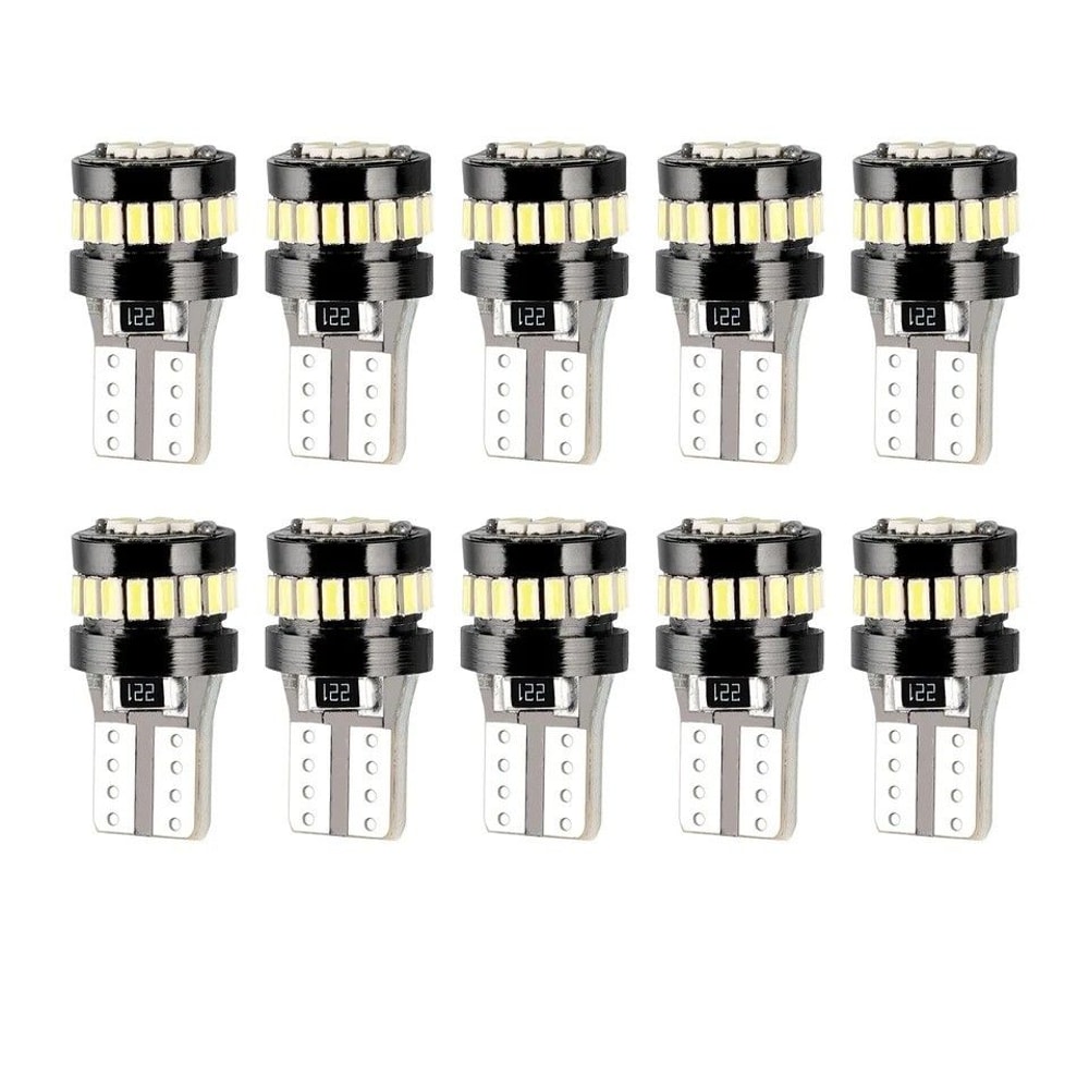 White LED Interior License Plate Bulbs ErrorFree LongLasting 0