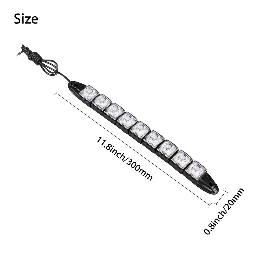 Red Green Waterproof Marine Boat Bow LED Strips Submersible Navigation Lights For Boats 7