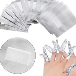 aluminium foil nail wraps for gel polish removal soak-off manicure cleaner disposable nail wipes for nail art