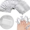 Aluminium Foil Nail Wraps For Gel Polish Removal SoakOff Manicure Cleaner Disposable Nail Wipes Fo 0
