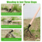 Stand Up Weed Puller Tool Efficient Claw Garden Root Remover For Easy Weed Killing 8