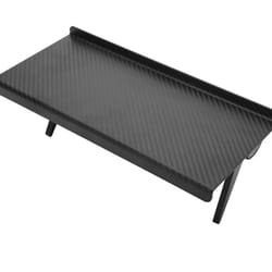 adjustable desktop stand with storage rack for tv & computer