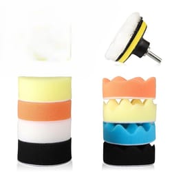 car buffing pads polishing sponge kit for drill waxing & polishing foam pads for auto detailing