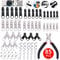 Zipper Repair Kit For Jackets Bags Luggage More DIY Slider Replacement Rescue Tool Kit 10