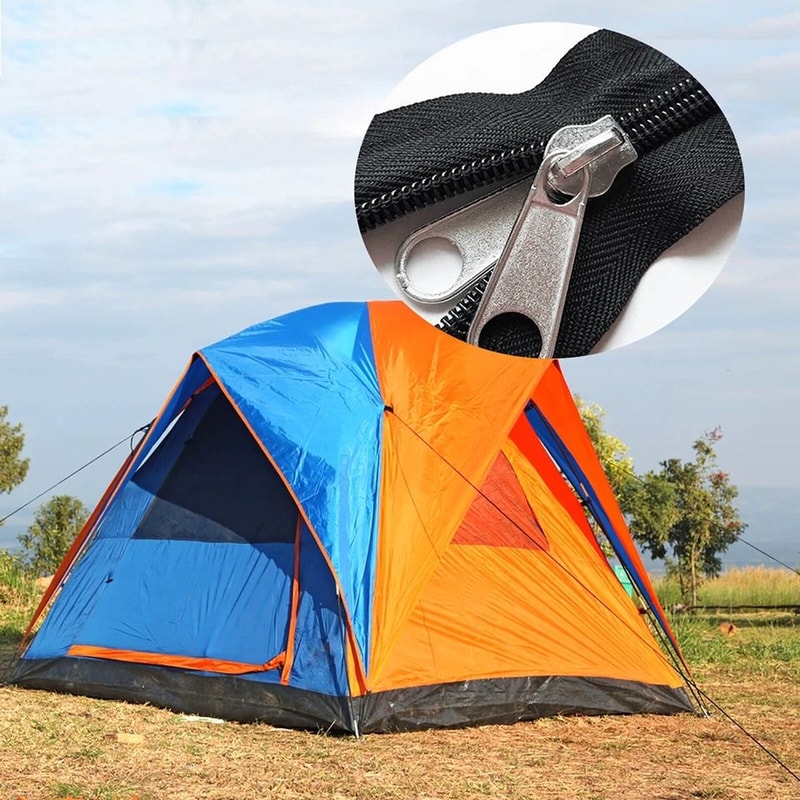 Zipper Repair Kit For Jackets Bags Luggage More DIY Slider Replacement Rescue Tool Kit 7