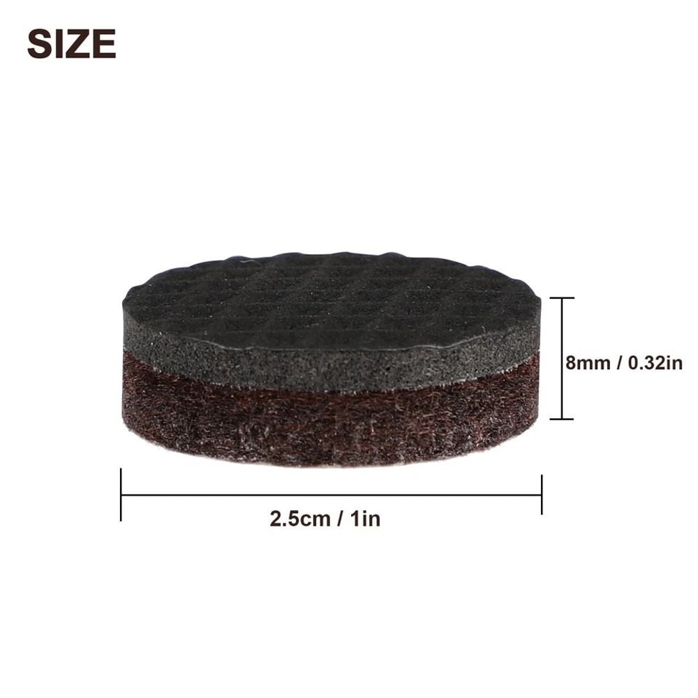 NonSlip Felt Pads For Furniture Protectors SelfAdhesive Chair Table Feet 5