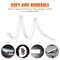 White Flexible Tube LED Strip DRL Lights Daytime Running Lights For Cars Trucks SUVs 2