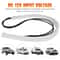 White Flexible Tube LED Strip DRL Lights Daytime Running Lights For Cars Trucks SUVs 5