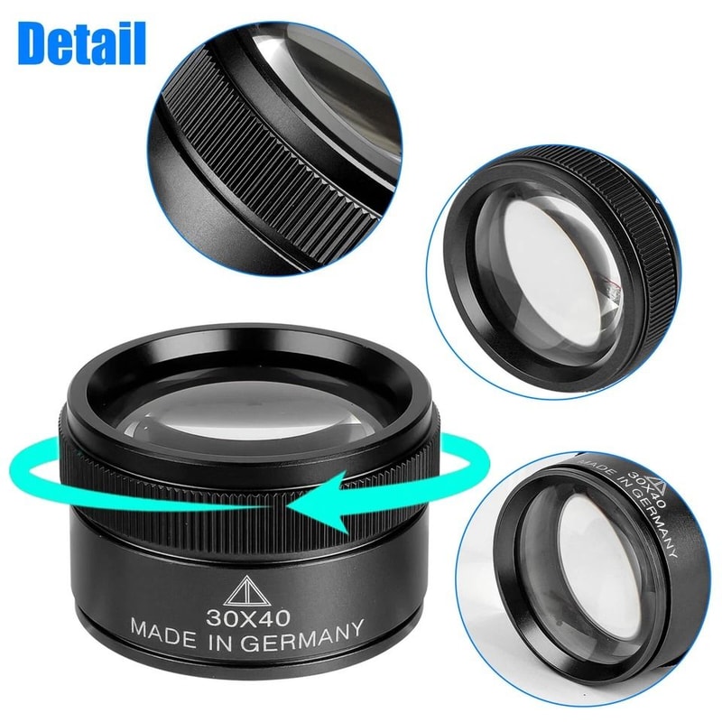 Pocket Magnifier High Magnification Optical Lens For Jewelry Watch Repair 2