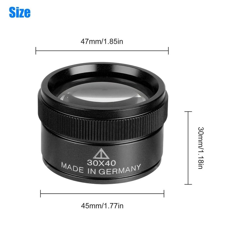 Pocket Magnifier High Magnification Optical Lens For Jewelry Watch Repair 4