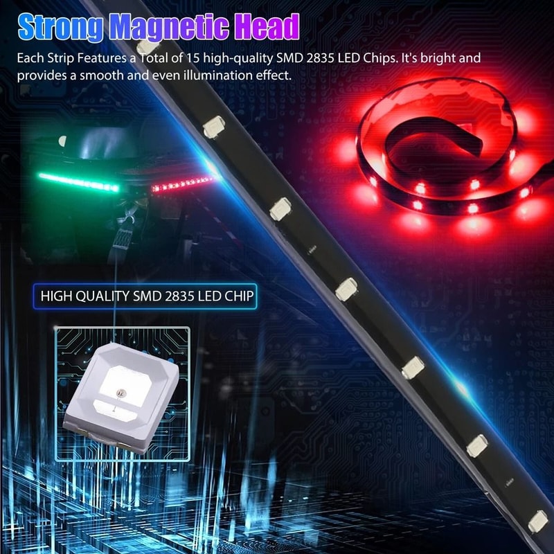 Waterproof Red Green Submersible Boat Navigation Lights For Safe Stylish Boating 2