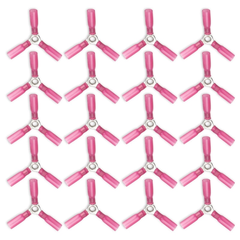 AWG Heavy Duty Heat Shrink Butt Connectors For Automotive Marine Use 0