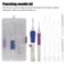 DIY Punch Needle Kit Ergonomic Embroidery Pen Set For Stitching Sewing Textile Crafts 3