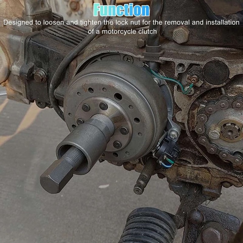 Motorcycle Flywheel Puller For Yamaha Kawasaki Clutch Removal 13