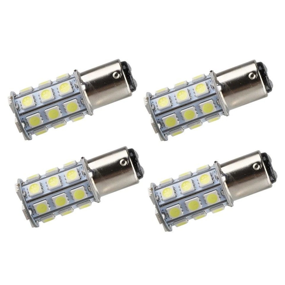Super Bright BA15D SMD LED Interior RV Camper Trailer Light Bulb White HighQuality Replacement For 0