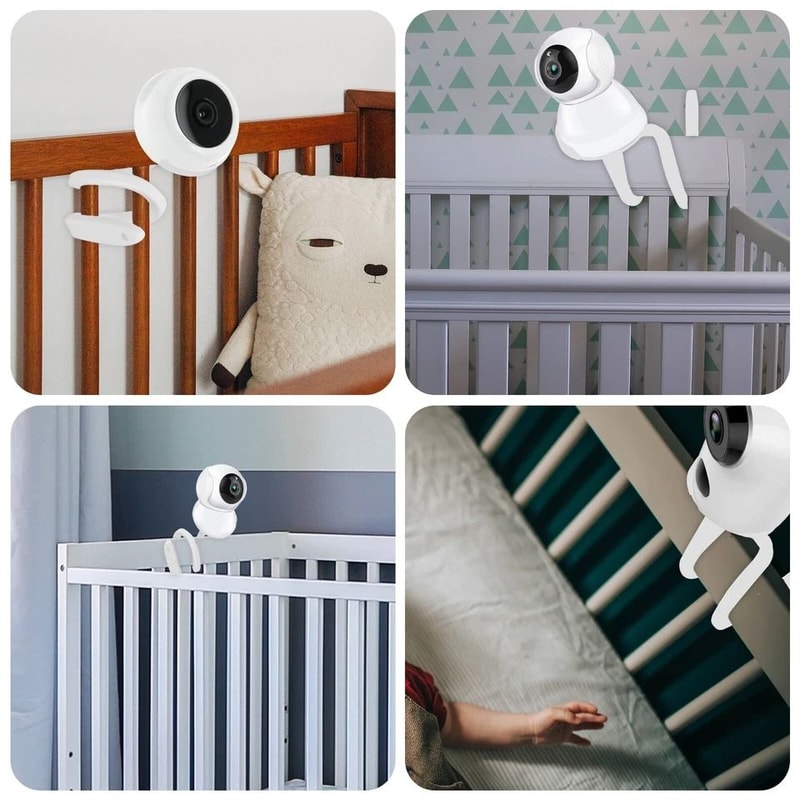 Monitor Mount Camera Shelf For Infant Optics Crib Attachment For Easy Viewing 3