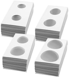 cardboard coin holders sizes mylar paper flip for coin collection album storage