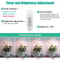 LED Grow Light Plant Growing Lamp With Full Spectrum Auto Timer For Indoor Plants 2